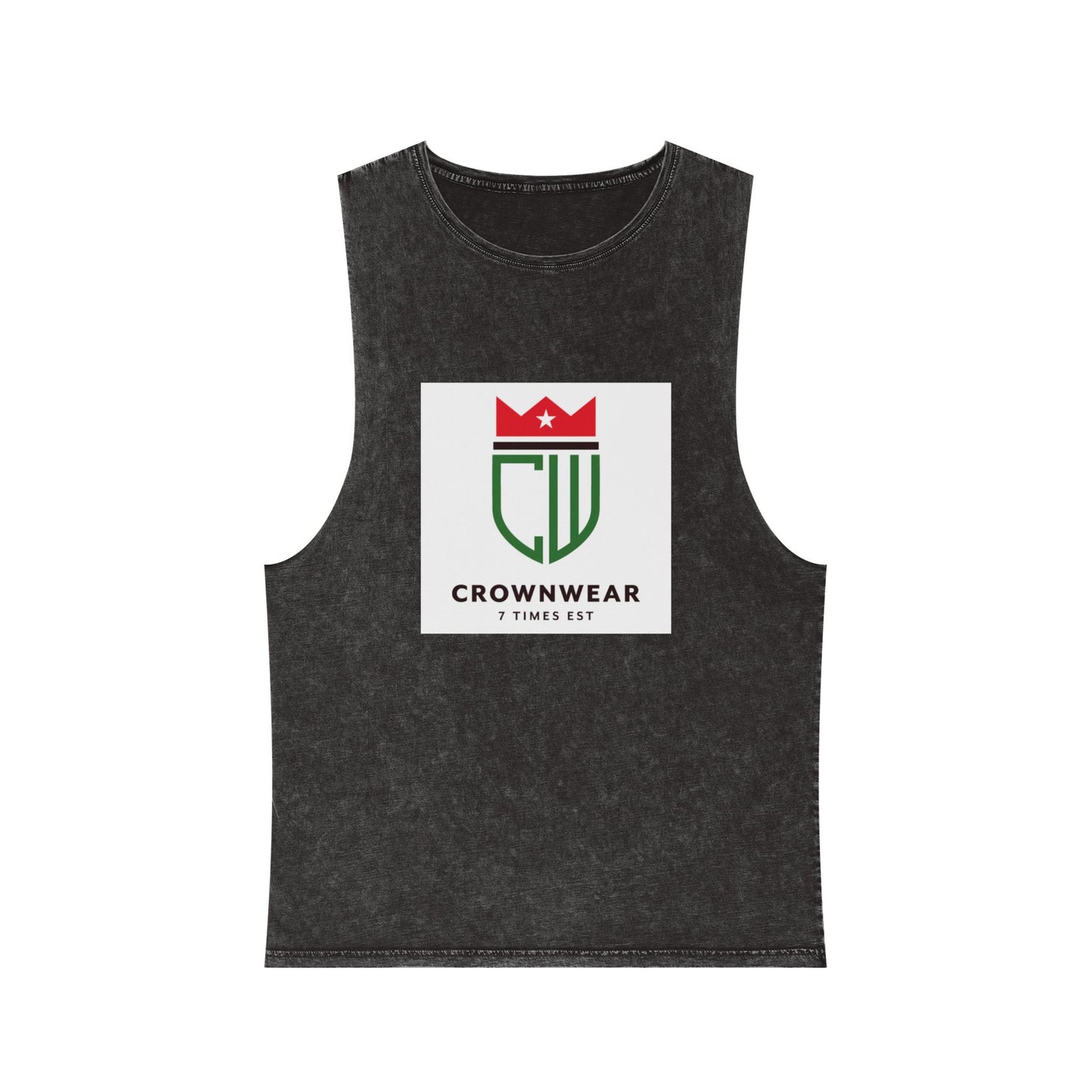 Unisex Stonewash Tank Top