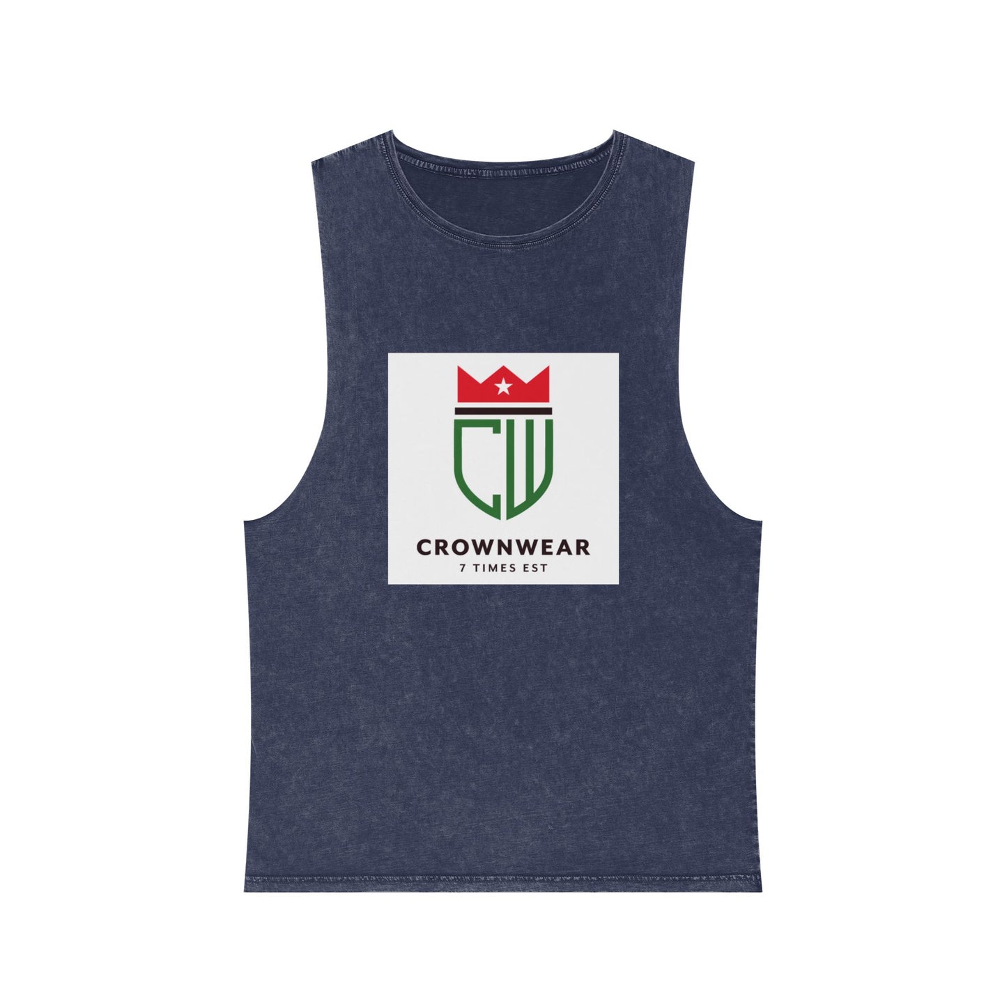 Unisex Stonewash Tank Top