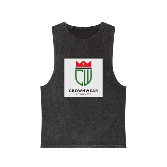 Unisex Stonewash Tank Top