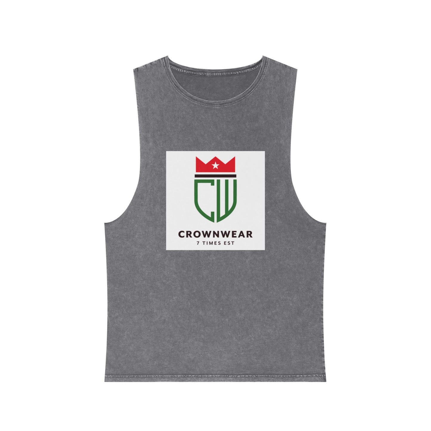 Unisex Stonewash Tank Top